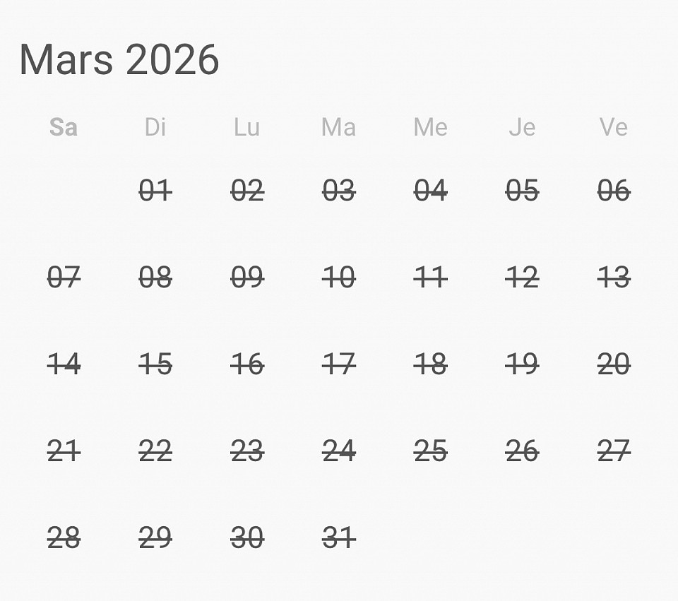 Mars 2026